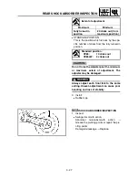 Предварительный просмотр 174 страницы Yamaha 2003 yz85 Owner'S Service Manual