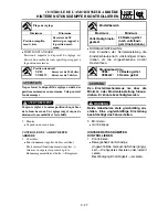 Предварительный просмотр 175 страницы Yamaha 2003 yz85 Owner'S Service Manual