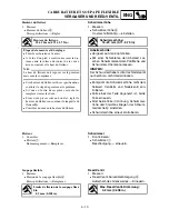 Предварительный просмотр 217 страницы Yamaha 2003 yz85 Owner'S Service Manual