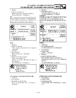 Предварительный просмотр 235 страницы Yamaha 2003 yz85 Owner'S Service Manual