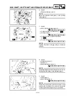 Предварительный просмотр 276 страницы Yamaha 2003 yz85 Owner'S Service Manual