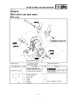 Предварительный просмотр 326 страницы Yamaha 2003 yz85 Owner'S Service Manual