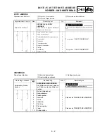 Предварительный просмотр 329 страницы Yamaha 2003 yz85 Owner'S Service Manual