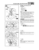 Предварительный просмотр 334 страницы Yamaha 2003 yz85 Owner'S Service Manual