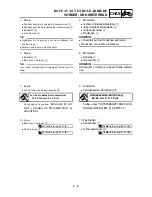 Предварительный просмотр 341 страницы Yamaha 2003 yz85 Owner'S Service Manual