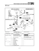 Предварительный просмотр 344 страницы Yamaha 2003 yz85 Owner'S Service Manual