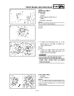 Предварительный просмотр 350 страницы Yamaha 2003 yz85 Owner'S Service Manual