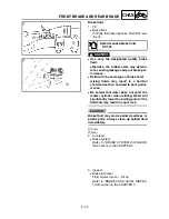 Предварительный просмотр 374 страницы Yamaha 2003 yz85 Owner'S Service Manual