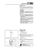 Предварительный просмотр 382 страницы Yamaha 2003 yz85 Owner'S Service Manual