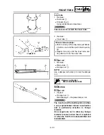 Предварительный просмотр 384 страницы Yamaha 2003 yz85 Owner'S Service Manual