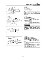 Предварительный просмотр 412 страницы Yamaha 2003 yz85 Owner'S Service Manual