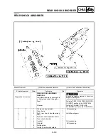 Предварительный просмотр 440 страницы Yamaha 2003 yz85 Owner'S Service Manual