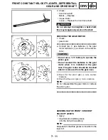 Предварительный просмотр 262 страницы Yamaha 2004 Rhino 660 YXR660FAS Service Manual