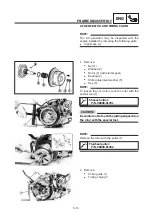 Предварительный просмотр 217 страницы Yamaha 2004 TT600RE Service Manual