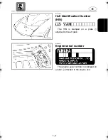 Preview for 9 page of Yamaha 2004 WaveRunner FX Cruiser High Output Owner'S/Operator'S Manual