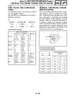 Предварительный просмотр 47 страницы Yamaha 2004 YXR660 Service Manual