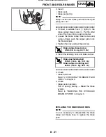 Preview for 303 page of Yamaha 2004 YXR660 Service Manual