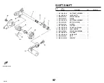 Предварительный просмотр 19 страницы Yamaha 2004 YZ125F1 Parts Catalog