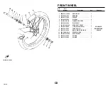 Предварительный просмотр 32 страницы Yamaha 2004 YZ125F1 Parts Catalog