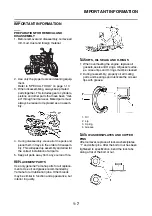 Preview for 16 page of Yamaha 2005 MT-01 Service Manual