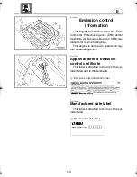 Preview for 8 page of Yamaha 2005 WaveRunner FX Cruiser High Output Owner'S/Operator'S Manual