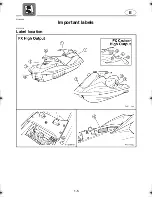 Preview for 10 page of Yamaha 2005 WaveRunner FX Cruiser High Output Owner'S/Operator'S Manual