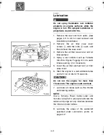 Preview for 100 page of Yamaha 2005 WaveRunner FX Cruiser High Output Owner'S/Operator'S Manual