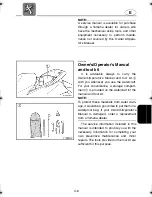 Preview for 105 page of Yamaha 2005 WaveRunner FX Cruiser High Output Owner'S/Operator'S Manual