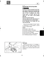 Preview for 107 page of Yamaha 2005 WaveRunner FX Cruiser High Output Owner'S/Operator'S Manual