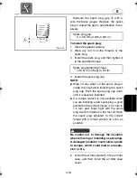 Preview for 113 page of Yamaha 2005 WaveRunner FX Cruiser High Output Owner'S/Operator'S Manual