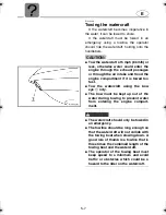 Preview for 130 page of Yamaha 2005 WaveRunner FX Cruiser High Output Owner'S/Operator'S Manual