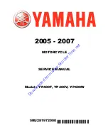 Предварительный просмотр 1 страницы Yamaha 2005 YP400T Service Manual