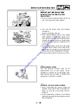 Предварительный просмотр 16 страницы Yamaha 2005 YP400T Service Manual