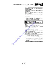 Предварительный просмотр 87 страницы Yamaha 2005 YP400T Service Manual