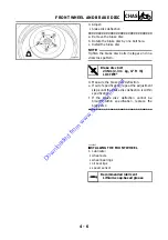 Предварительный просмотр 139 страницы Yamaha 2005 YP400T Service Manual