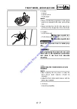 Предварительный просмотр 140 страницы Yamaha 2005 YP400T Service Manual