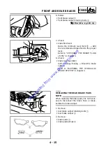 Предварительный просмотр 148 страницы Yamaha 2005 YP400T Service Manual