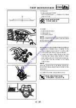 Предварительный просмотр 149 страницы Yamaha 2005 YP400T Service Manual