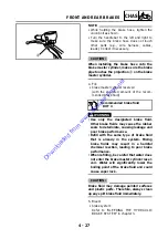 Предварительный просмотр 160 страницы Yamaha 2005 YP400T Service Manual