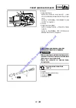 Предварительный просмотр 161 страницы Yamaha 2005 YP400T Service Manual