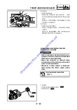 Предварительный просмотр 174 страницы Yamaha 2005 YP400T Service Manual