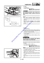 Предварительный просмотр 190 страницы Yamaha 2005 YP400T Service Manual