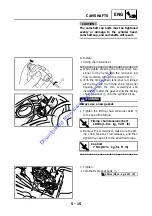 Предварительный просмотр 219 страницы Yamaha 2005 YP400T Service Manual