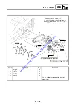 Предварительный просмотр 243 страницы Yamaha 2005 YP400T Service Manual