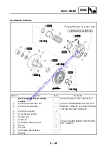 Предварительный просмотр 244 страницы Yamaha 2005 YP400T Service Manual