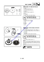 Предварительный просмотр 250 страницы Yamaha 2005 YP400T Service Manual