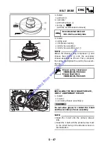 Предварительный просмотр 251 страницы Yamaha 2005 YP400T Service Manual