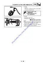 Предварительный просмотр 259 страницы Yamaha 2005 YP400T Service Manual