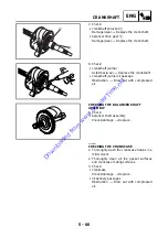 Предварительный просмотр 270 страницы Yamaha 2005 YP400T Service Manual