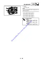 Предварительный просмотр 274 страницы Yamaha 2005 YP400T Service Manual